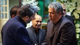 عکسی از فرزند هاشمی رفسنجانی در کنار تهیه کننده گاندو
