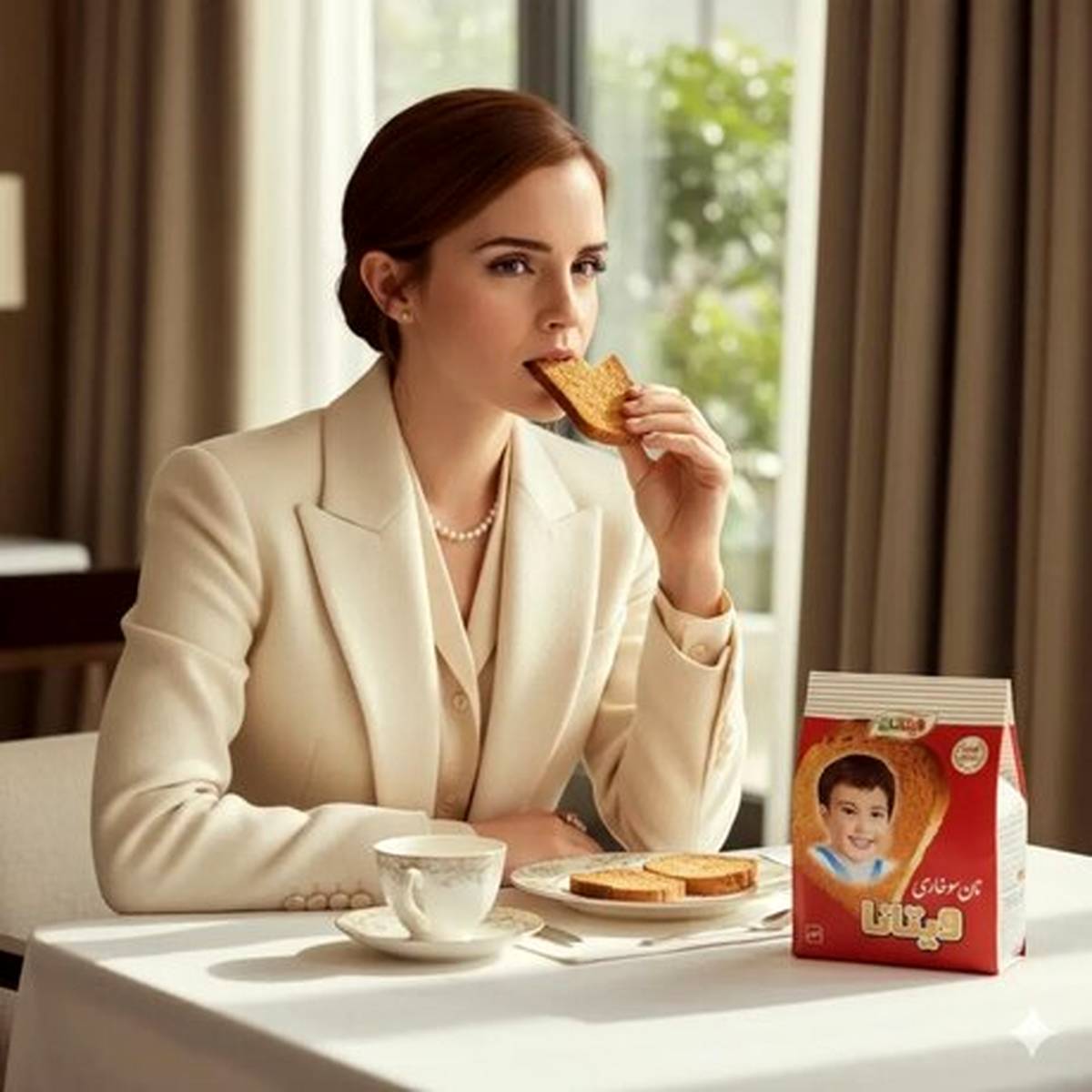 عکس سلبریتی‌های هالیوود با خوراکی‌های ایرانی!
