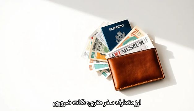 ارز متعارفِ سفر هنری؛ نکات ضروری
