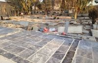 تخریب خاموش قبرستان ابن‌بابویه