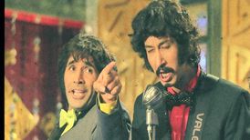 سکانس خنده دار بهرام افشاری در فیلم فسیل