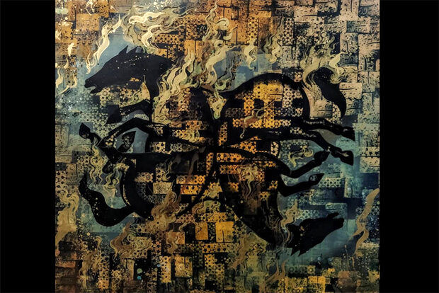 نقاشی‌هایی با رویکرد «نئوسقاخانه‌ای»/ نگاه امروزی در آثارم داشتم