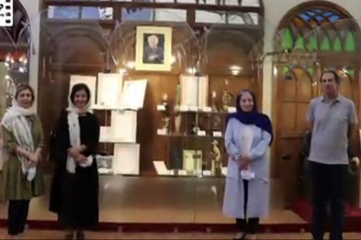 ببینید |  خانواده داوود رشیدی چرا به موزه سینما رفتند؟