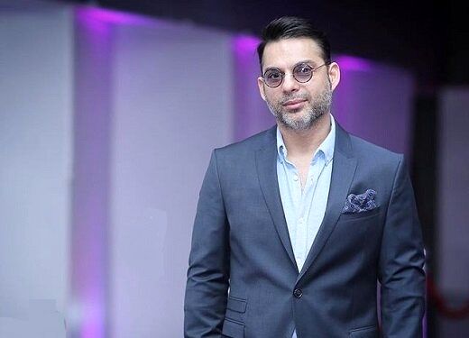 پیمان معادی در سرمای منفی ۲۸ درجه قطب شمال/ عکس