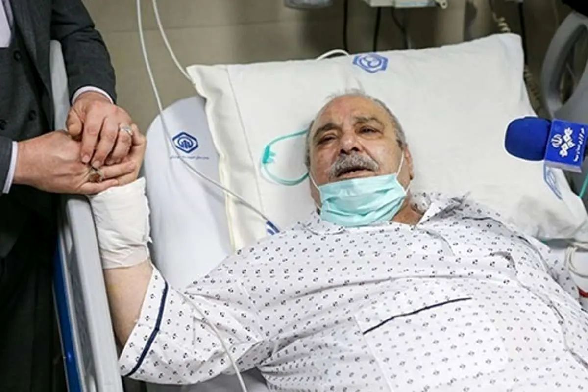 محمد کاسبی در بیمارستان بستری شد

