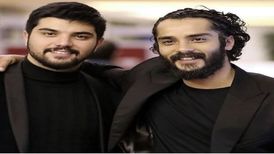 حضور هنرمندان در مراسم ختم مادربزرگ ساعد سهیلی و سینا مهراد