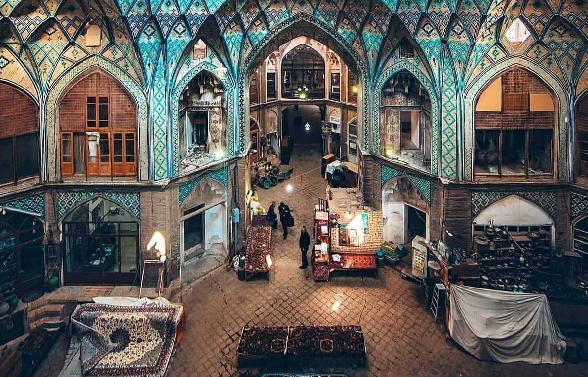 شاهکار معماری کاروانسرای امینالدوله، کاشان