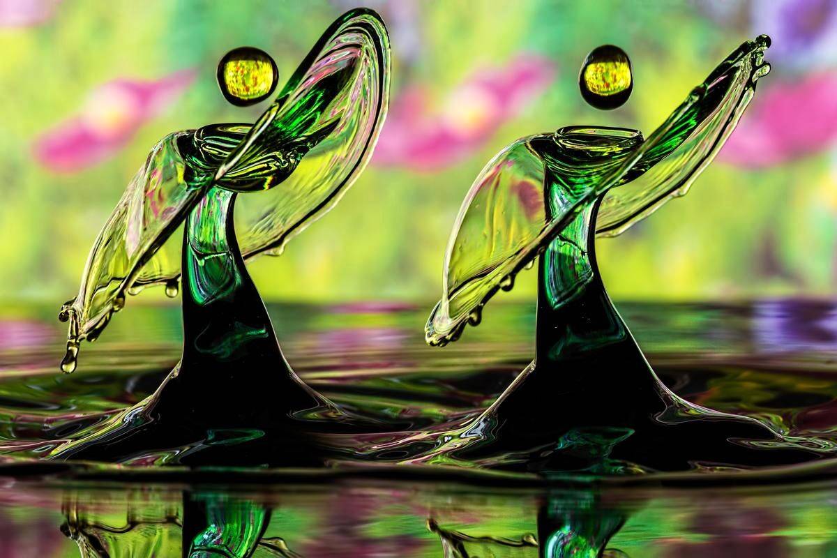 مجسمه هایی حیرت انگیز از جنس آب