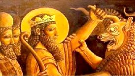 اساطیر ایران؛ ایزد رپتون یا رپیثوین و نبرد آن با دیو زمستان
