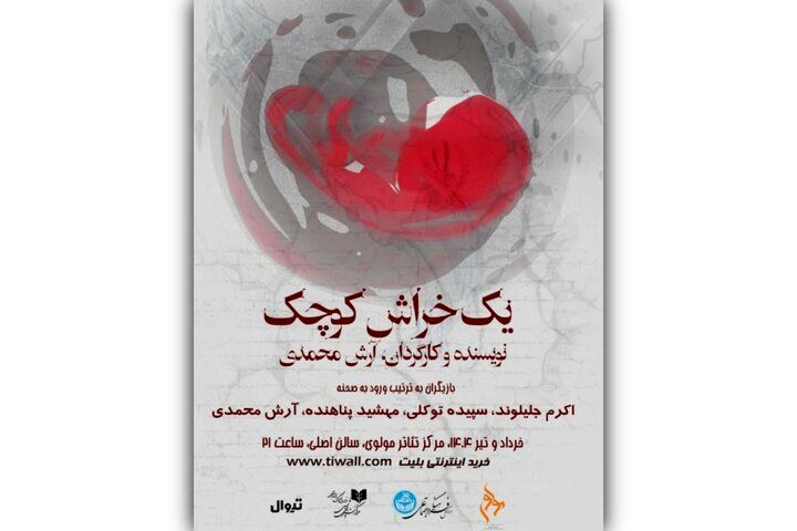 معرفی بازیگران و عوامل نمایش «یک خراش کوچک»
