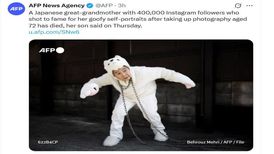 فوت سلفی باز ۹۷ ساله ژاپنی