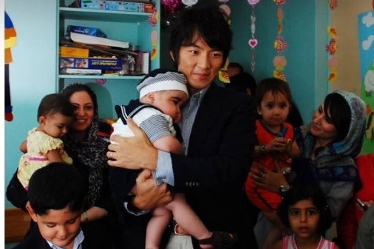 دستخط فارسی جومونگ برای کودکان سرطانی ایران
