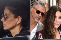 ساندرا بولاک پس از ۱۱ ماه سوگواری بالاخره دیده شد