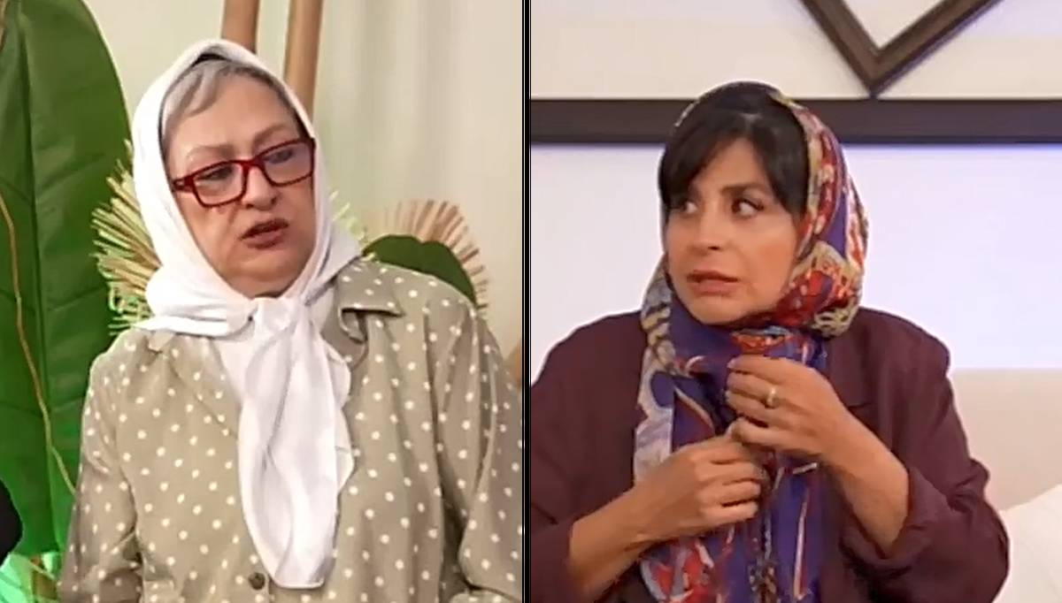 بحث مریم امیرجلالی با سیما تیرانداز درباره رژیم غذایی در برنامه «شام ایرانی»